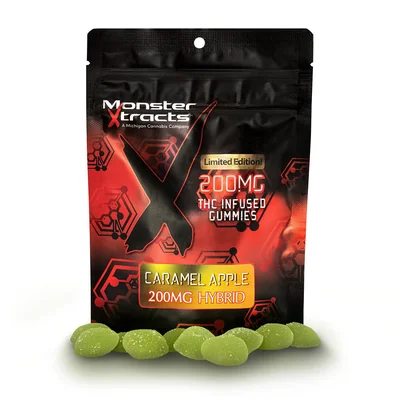 Caramel Apple Gummies 200mg