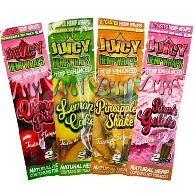 Terp Infused Hemp Wraps 2pk Coconut Cream