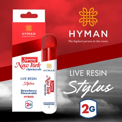New York Cheesecake Strawberry Cheesecake Stylus Live Resin Disposable