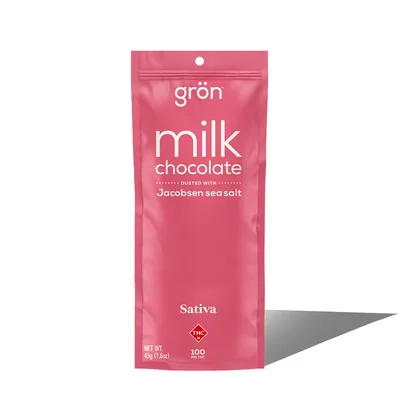 Grön Milk Chocolate Sativa 100mg