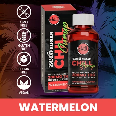 Zero Sugar Cherry Syrup 200mg