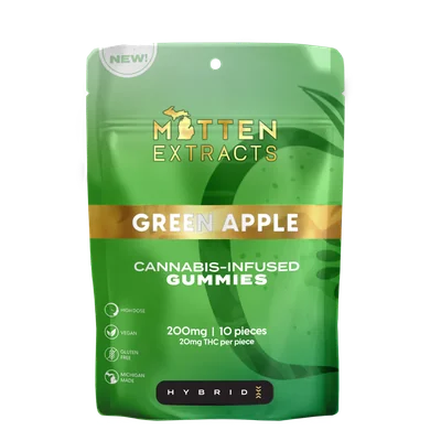 Green Apple Gummies 200mg