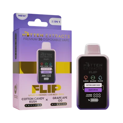 Cotton Candy Kush X Grape Ape OG Flip Disposable 2g