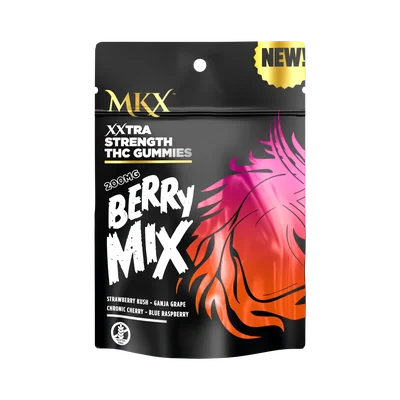 MKX Xxtra Berry Mix Gummies 200mg