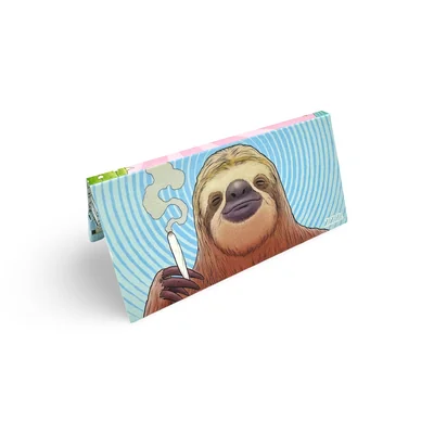King Size Slim Papers + Tips "Stoner Sloth" by Tim Molloy