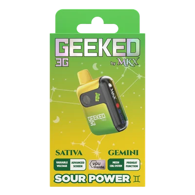 Geeked Sour Power Disposable