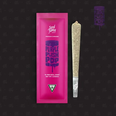 Seed Junky - Purple Push Pop Pre-Roll 1g