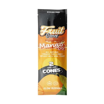Natural Pulp Cones King Size Mango OG
