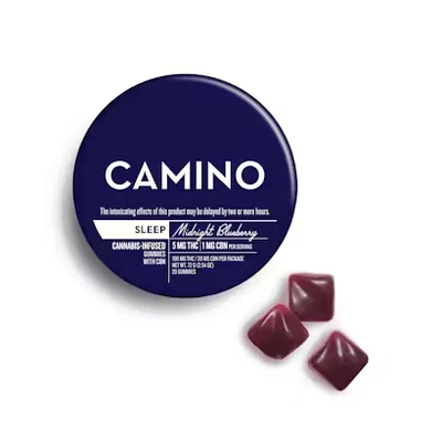 Midnight Blueberry 5:1 THC:CBN Gummies 100mg