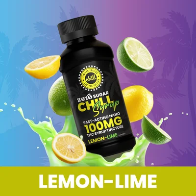 Zero Sugar Lemon Lime Syrup 100mg