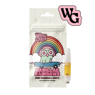 Cadillac Rainbowz Live Resin Cartridge 1g