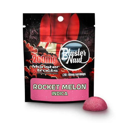Rocket Melon Blaster Naut Single Gummy 200mg