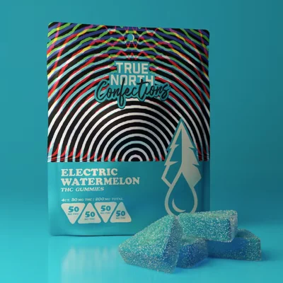 True North Electric Watermelon Gummies 200mg