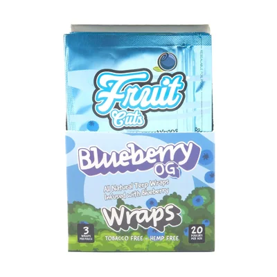 Natural Pulp Wraps King Size Blueberry OG