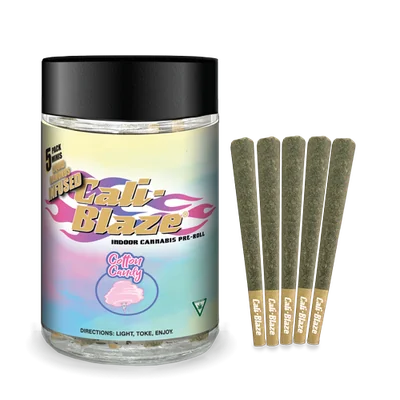 Cali-Blaze - Cotton Candy Infused Pre-Rolls 5pk 3.5g