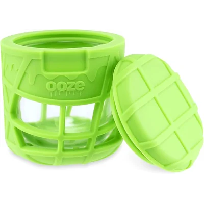 Prizm Silicone Stash Jar Green