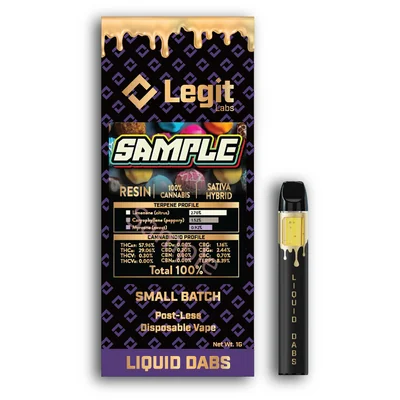 Lemon Freezee Live Resin Disposable