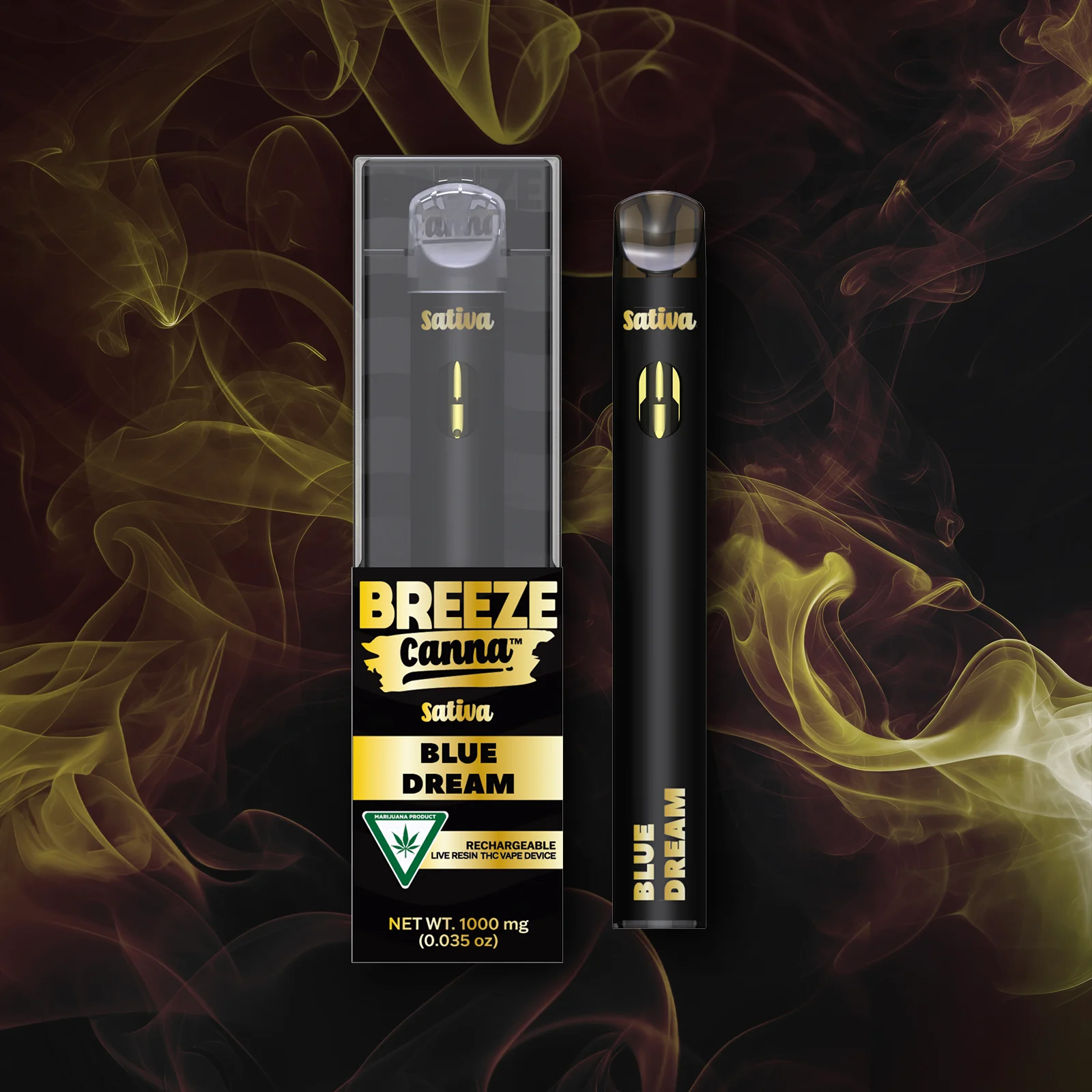 Breeze Canna - Blue Dream Live Resin Disposable 1g