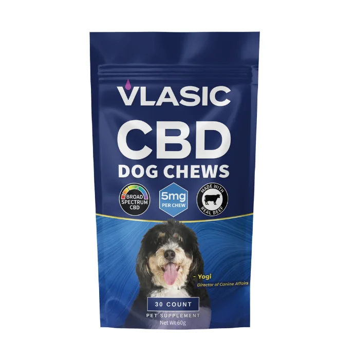 Vlasic Labs - Broad Spectrum CBD Dog Chews Beef 150mg
