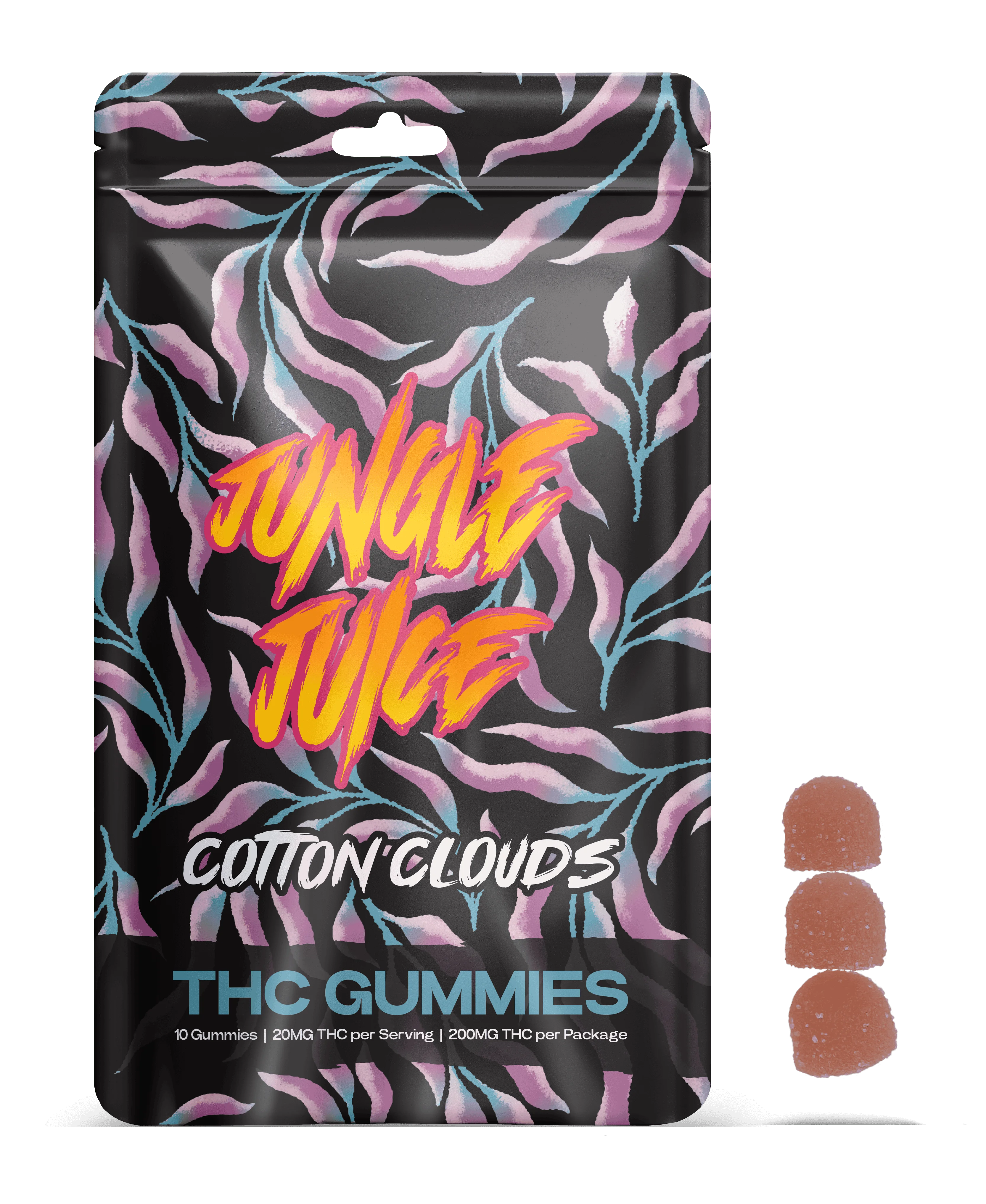 Jungle Juice - Cotton Clouds Gummies 200mg