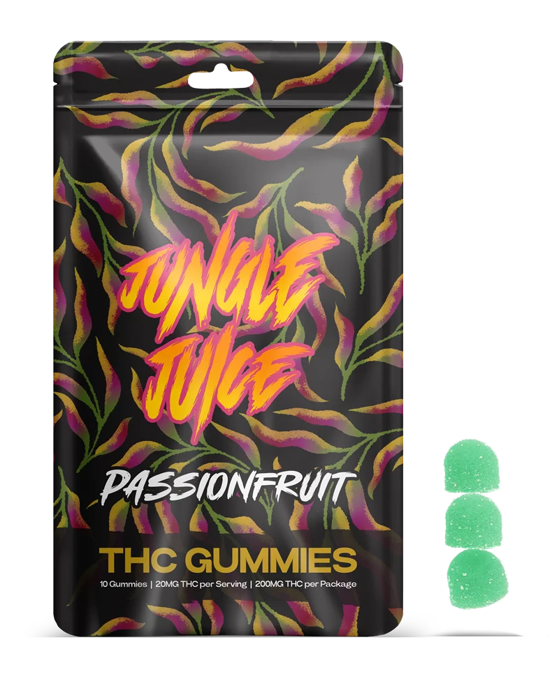 Jungle Juice - Passionfruit Gummies 200mg
