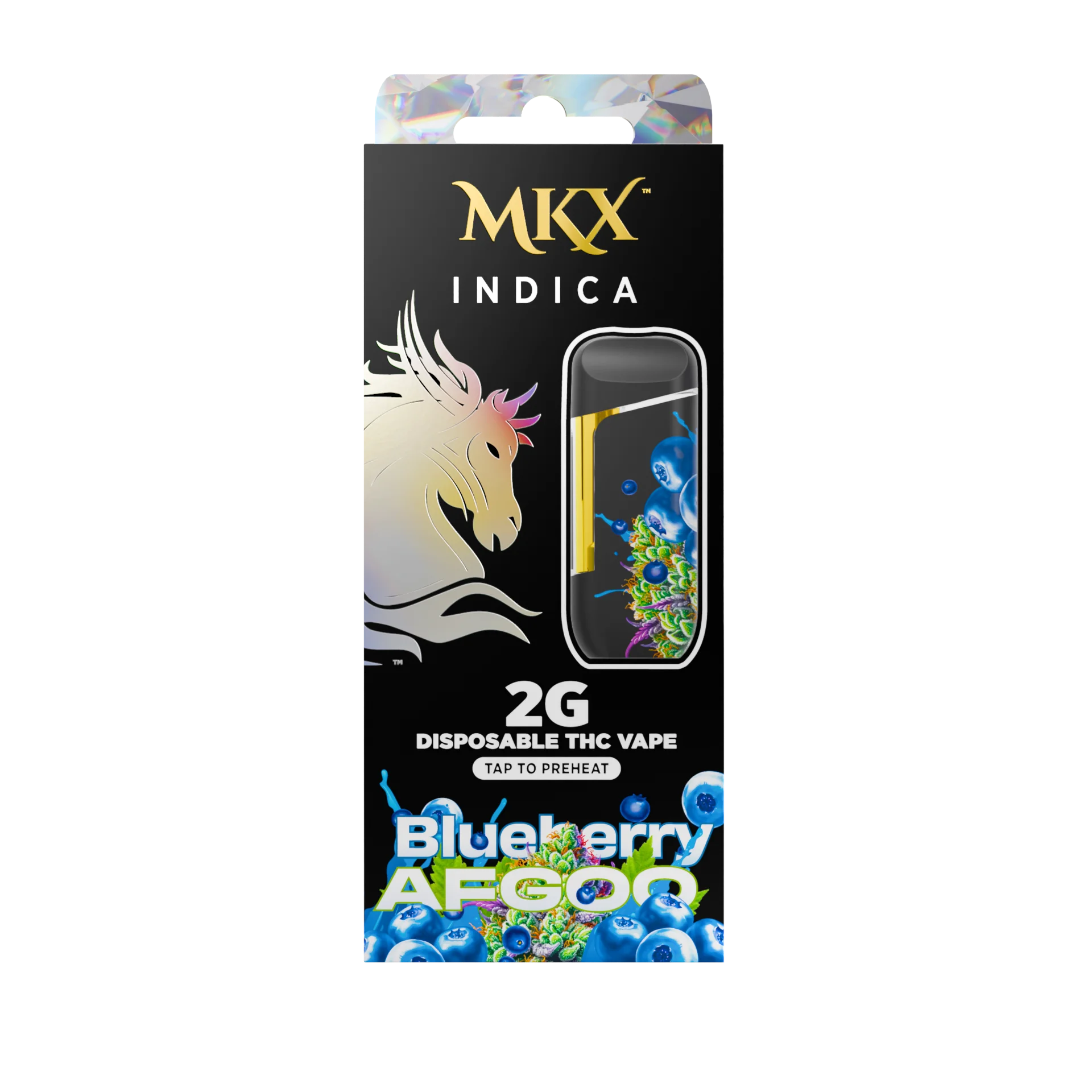 MKX - Blue Afgoo Disposable 2g
