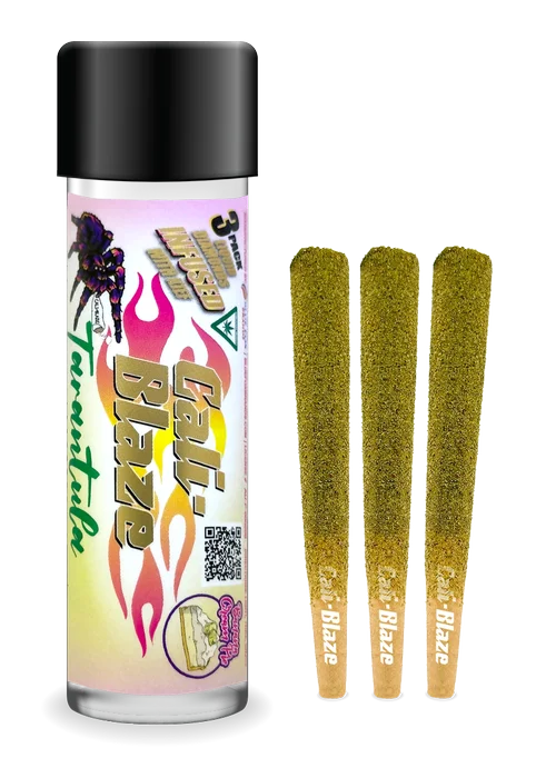Cali-Blaze - Banana Cream Pie Infused Tarantulas 3pk 3g