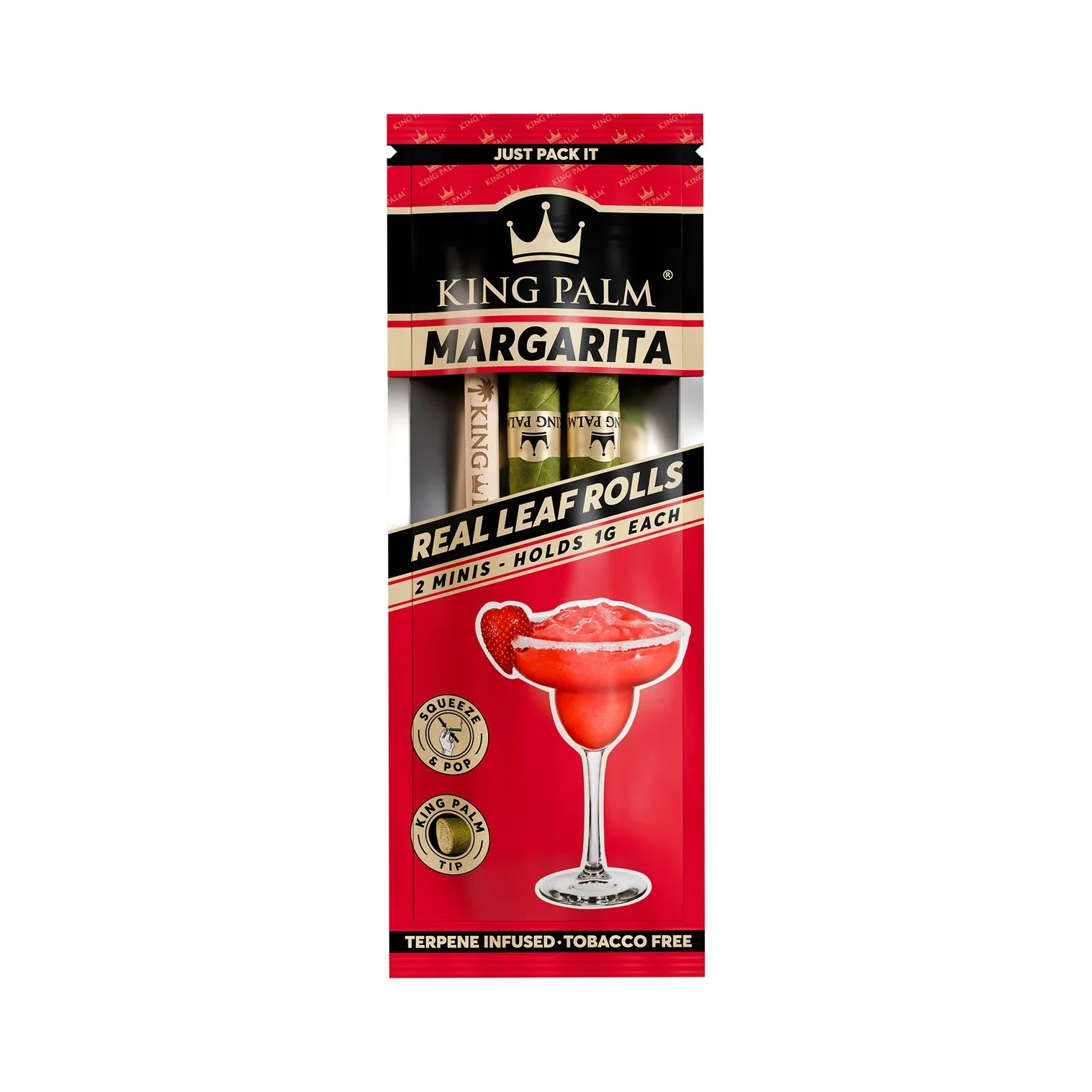 King Palm Mini Size - Margarita 2pk