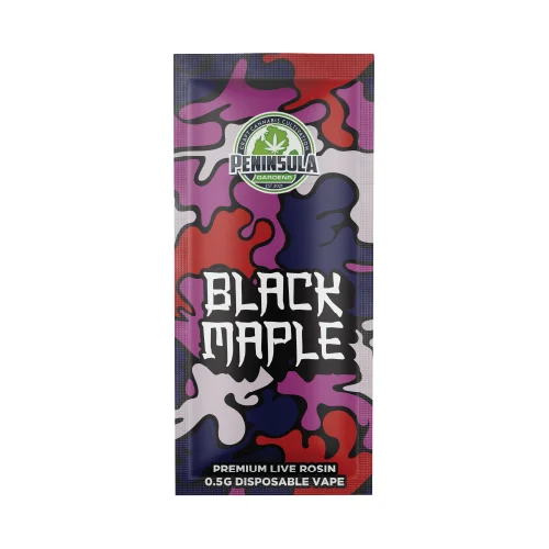 Peninsula Gardens - Black Maple Rosin Disposable 0.5g