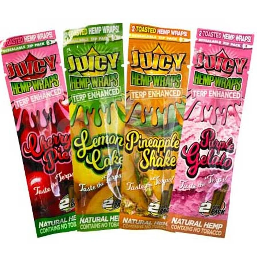 Juicy Jays Terp Infused Hemp Wraps 2pk - Coconut Cream