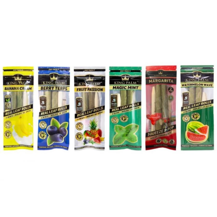 King Palm Mini Size - Peach Pineapple 2pk