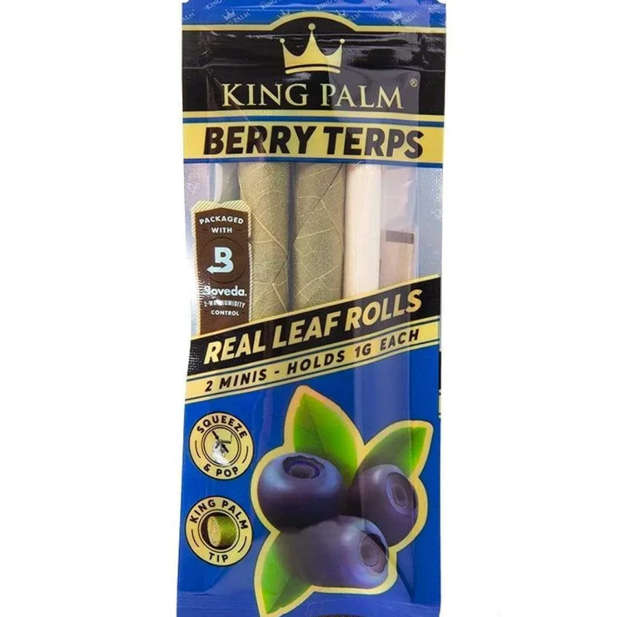 King Palm Mini Size - Berry Terps 2pk