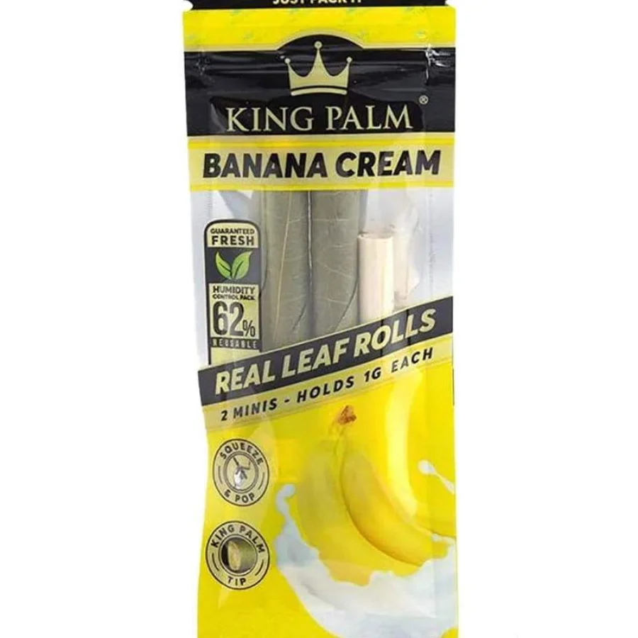 King Palm Mini Size - Banana Cream 2pk