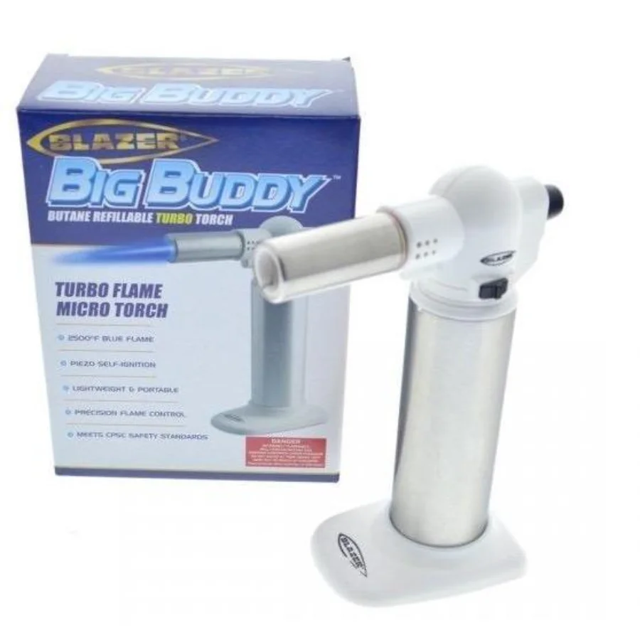 Blazer Big Buddy Turbo Torch - White/Silver