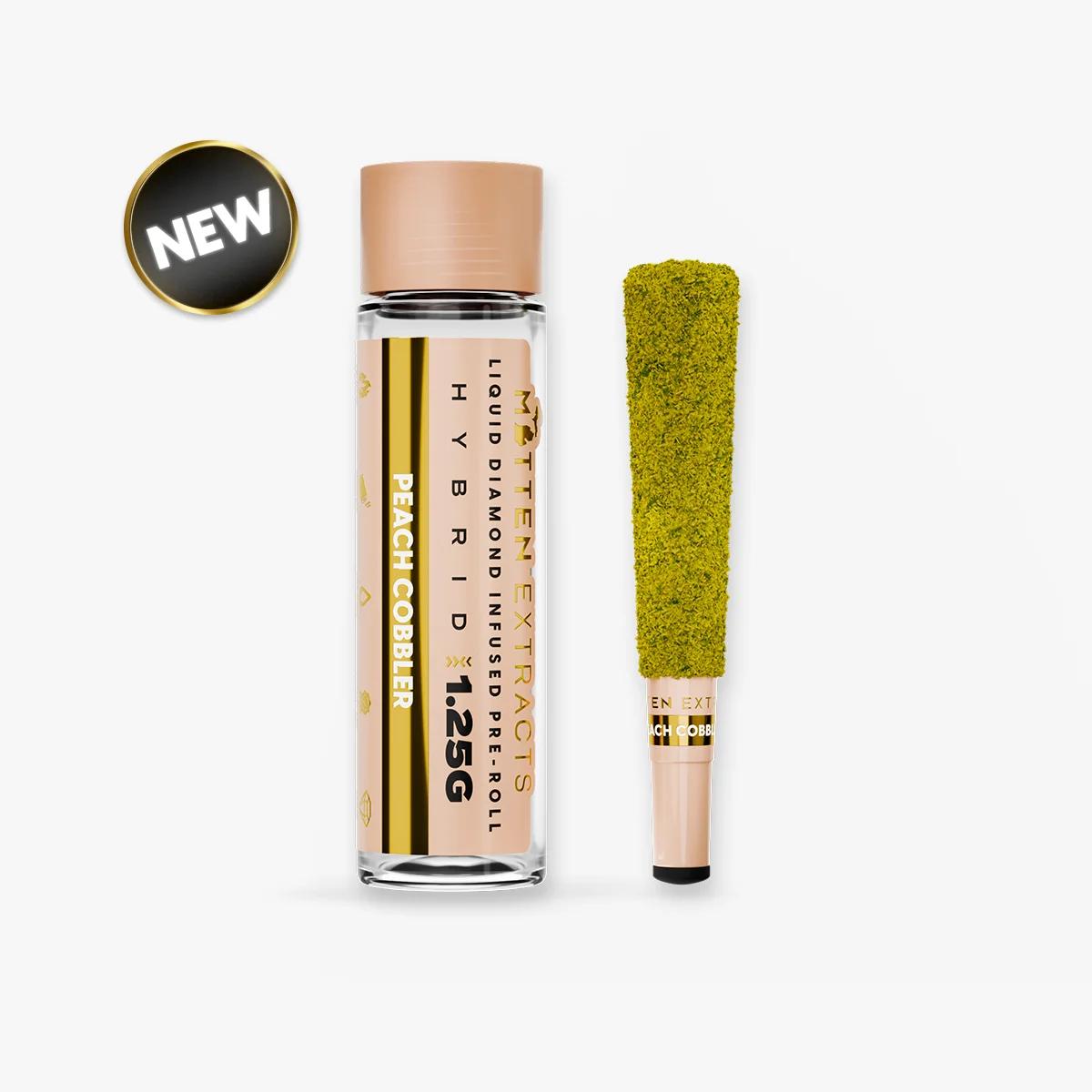 Mitten Extracts - Peach Cobbler Infused Pre-Roll 1.25g