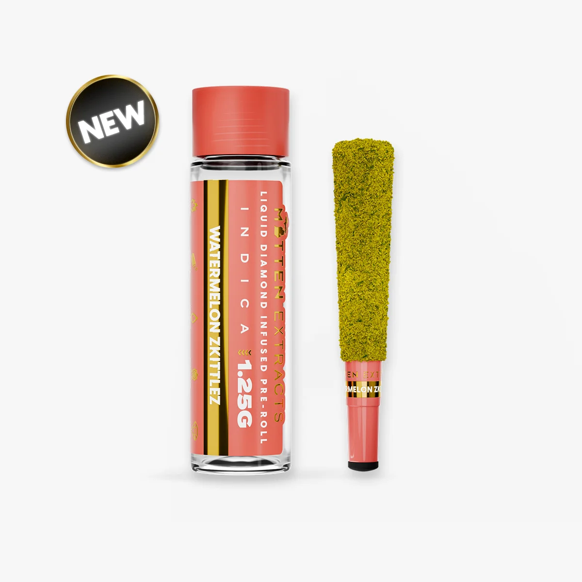 Mitten Extracts - Watermelon Zkittlez Infused Pre-Roll 1.25g