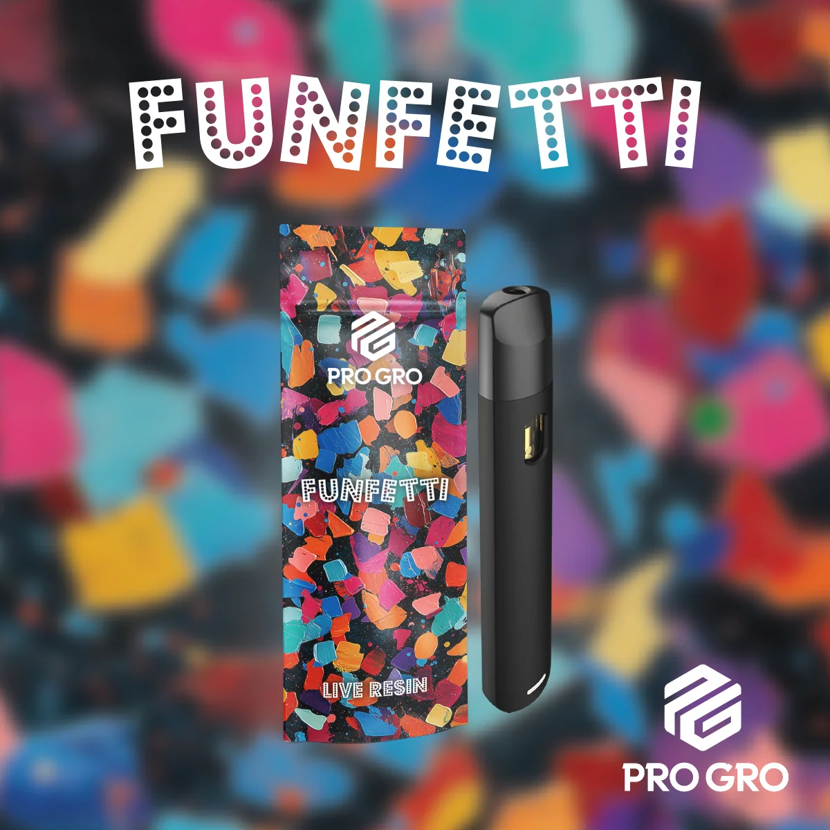 ProGro - Funfetti Live Resin Disposable 1g