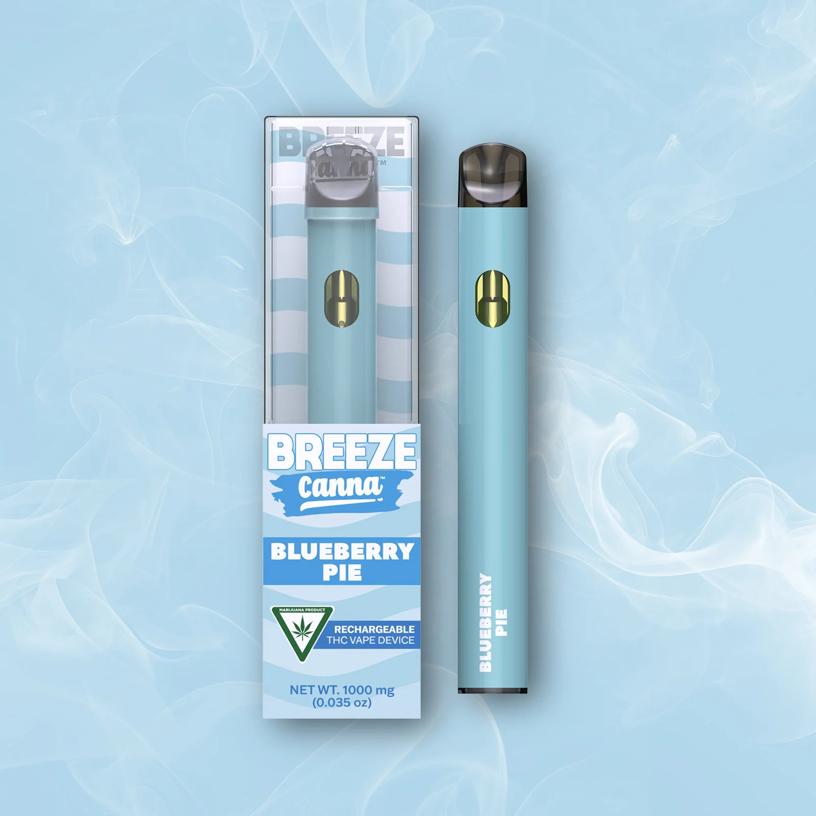 Breeze Canna - Blueberry Pie Disposable 1g