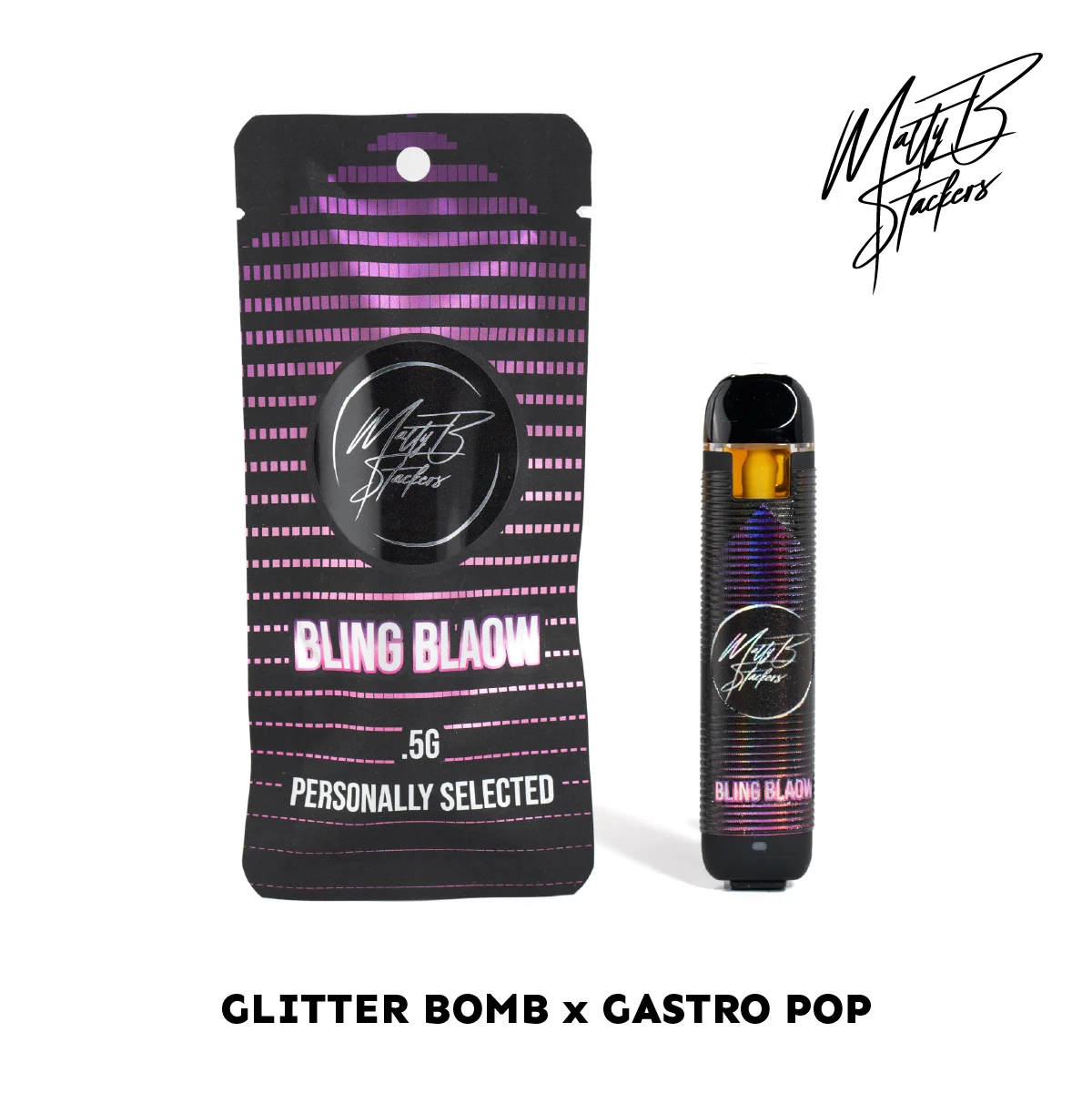 Matty B Bling Blaow Live Rosin Disposable 0.5g