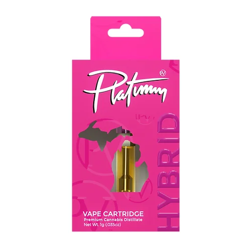 Platinum Vape - Strawberry Banana Kush Cartridge 1g