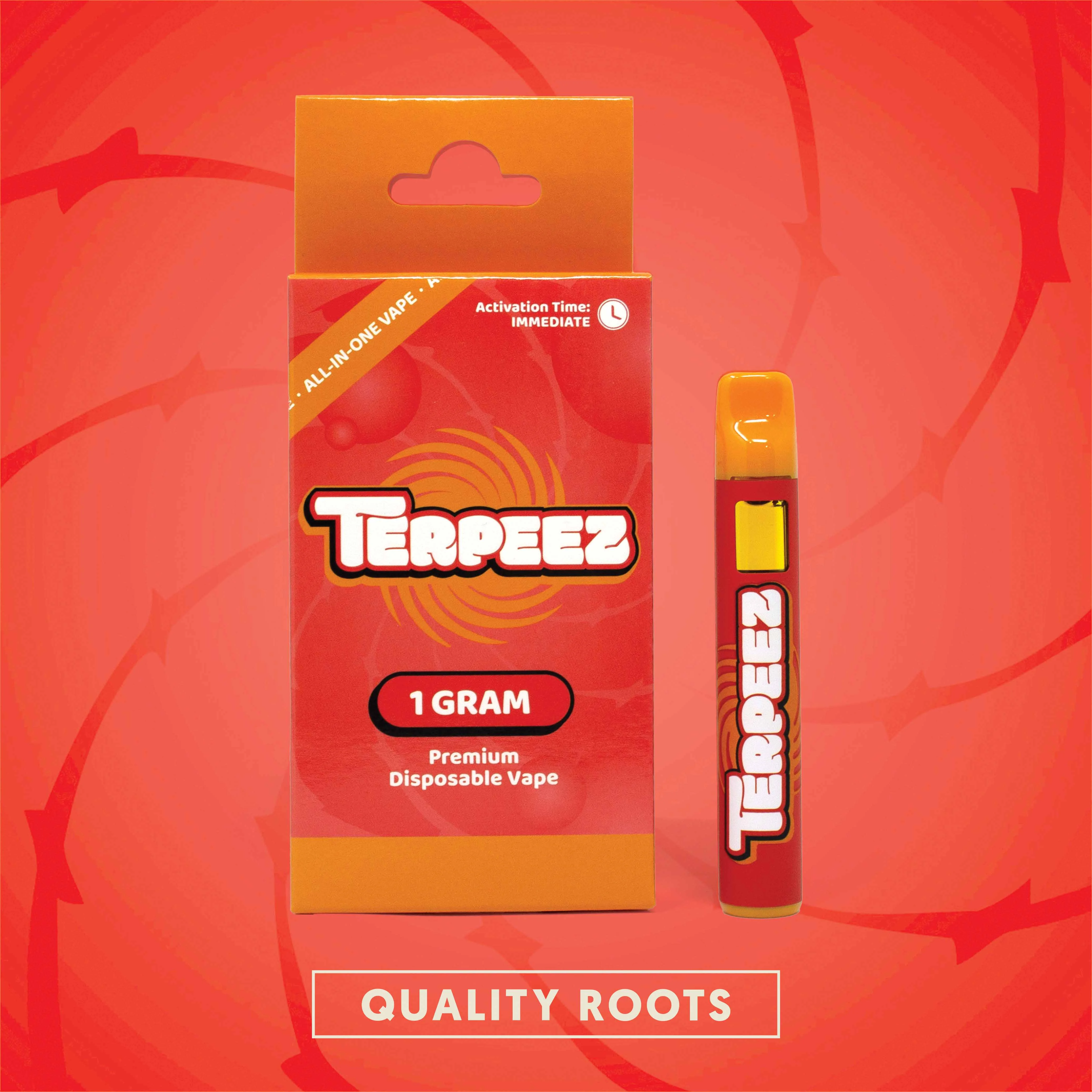 Terpeez - Sour Tangie Live Resin Disposable 1g