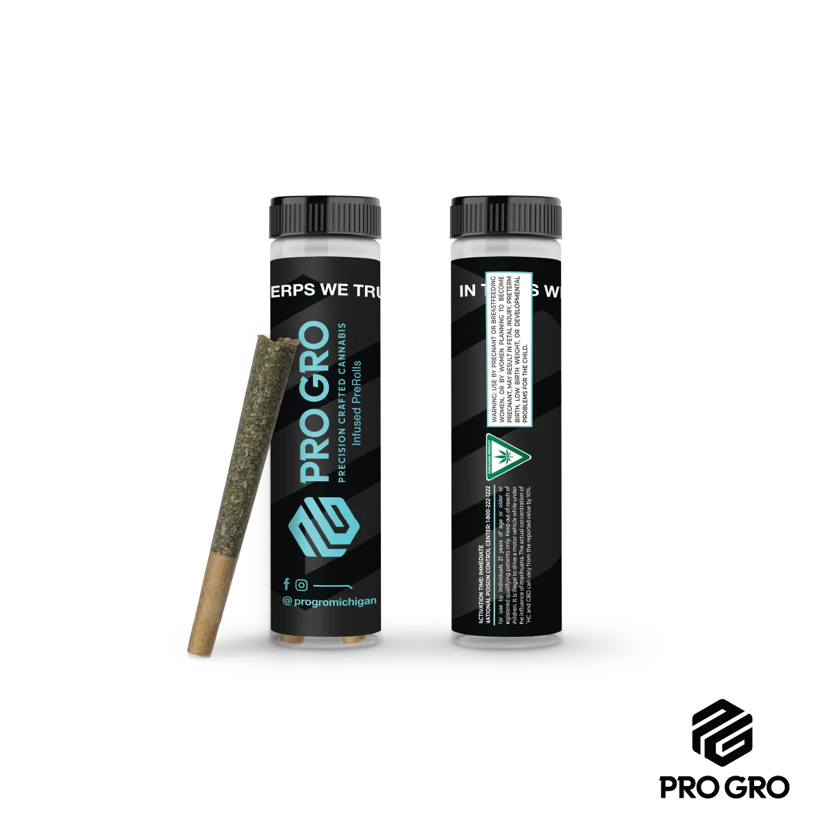ProGro - Animal Mints Hash Infused Pre-Roll 3pk
