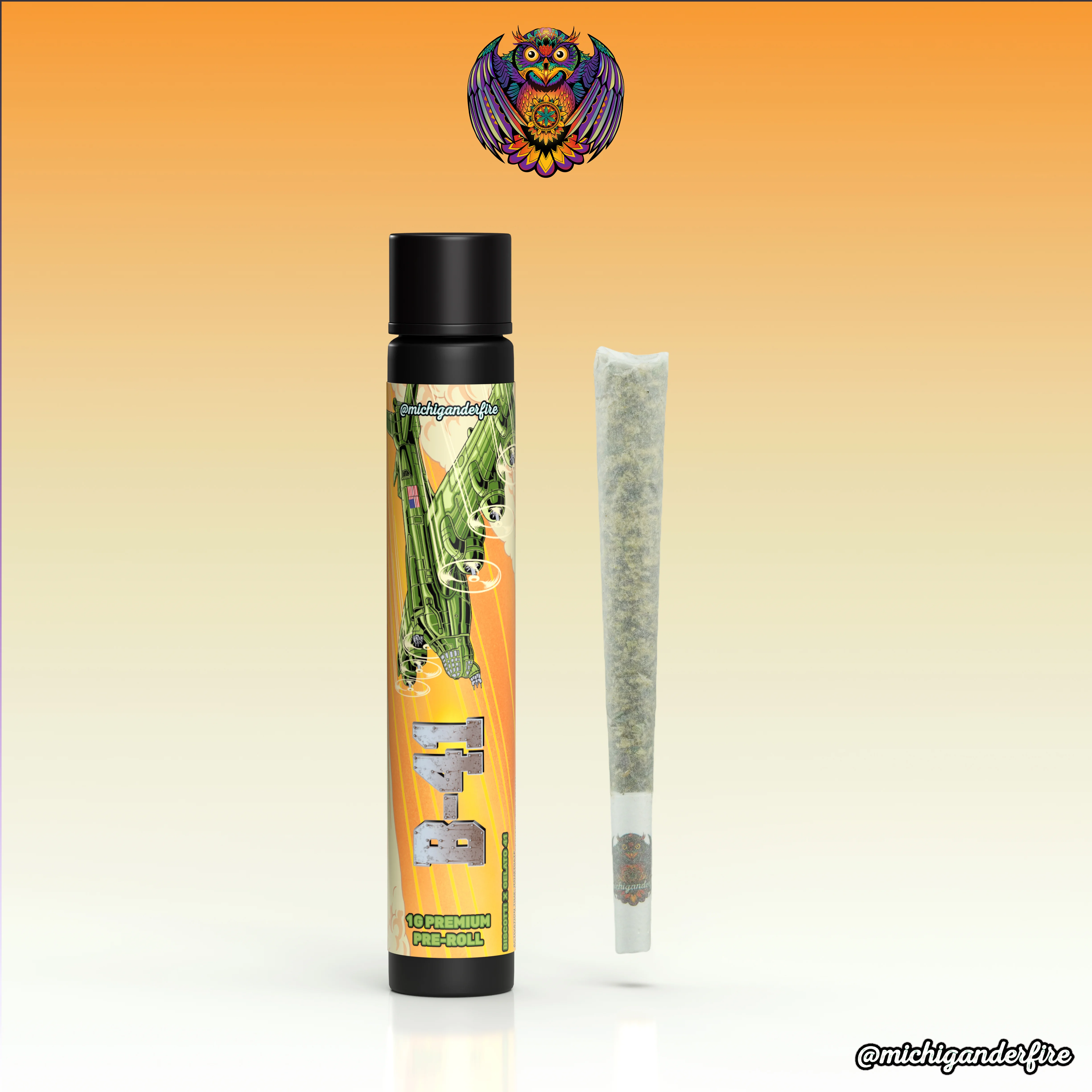 Michigander Fire - B-41 Pre-Roll 1g