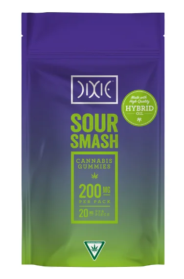Dixie - Sour Smash Gummies 200mg