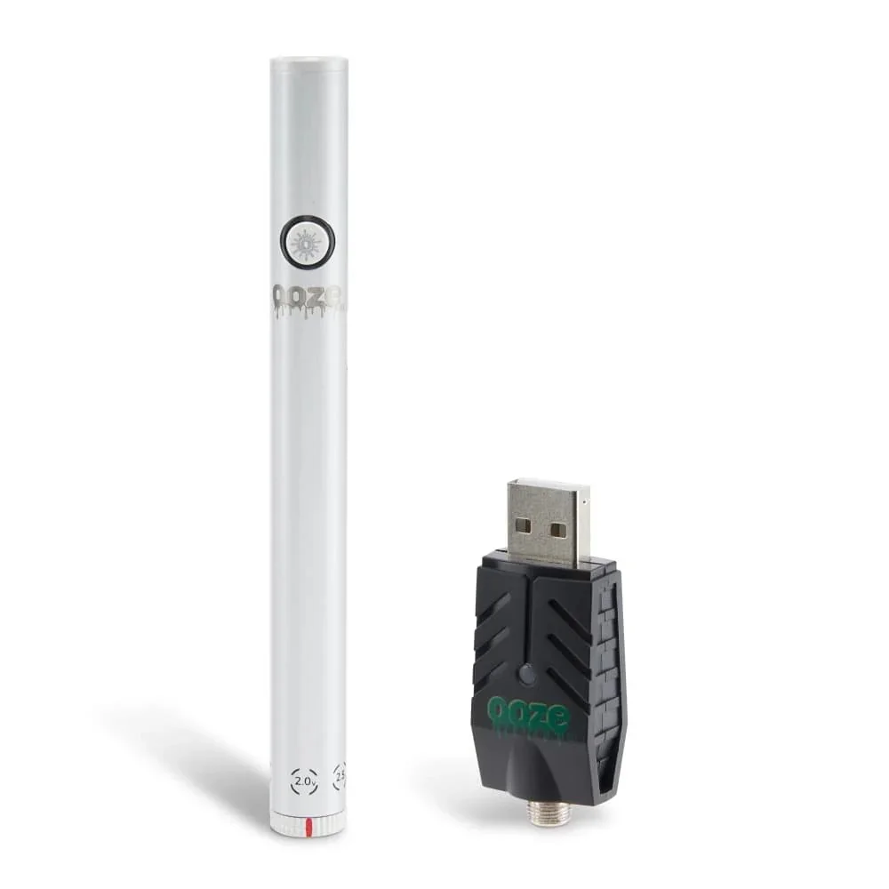 Ooze Slim Twist Pen 2.0 - Ghost White