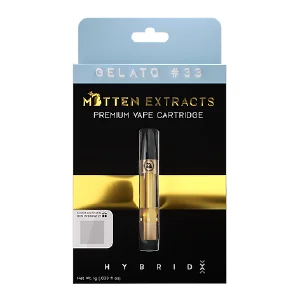 Mitten Extracts - Gelato #33 Cartridge 1g