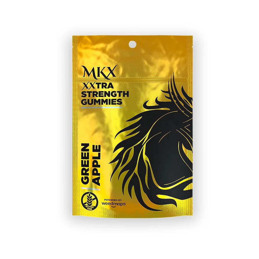 MKX Xxtra - Green Apple Gummies 200mg