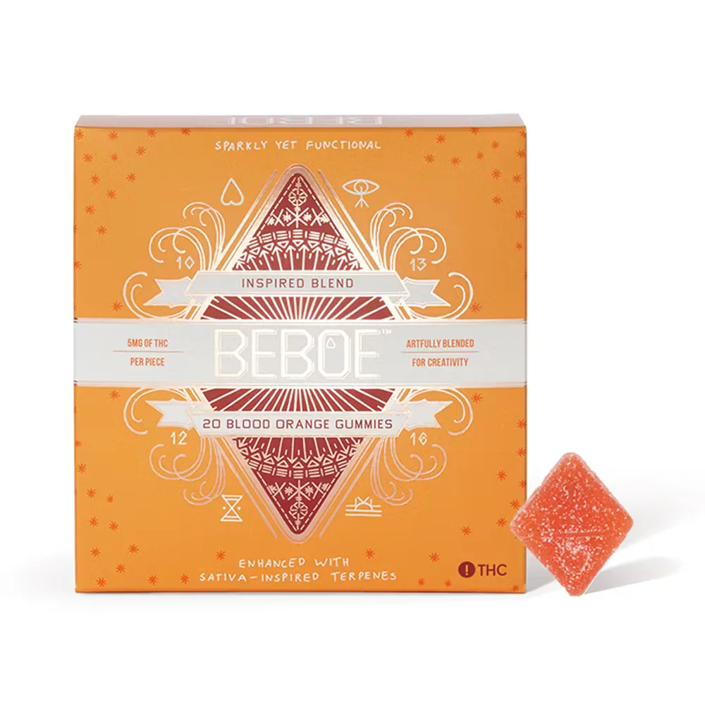 Beboe - Inspired Blood Orange Gummies 100mg