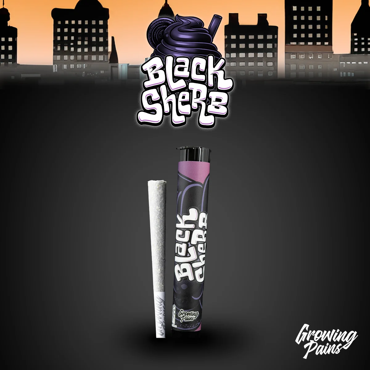 Growing Pains - Black Sherb Pre-Roll 1g