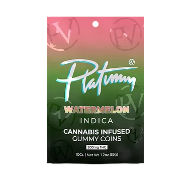 Platinum Vape - Watermelon Gummies 200mg